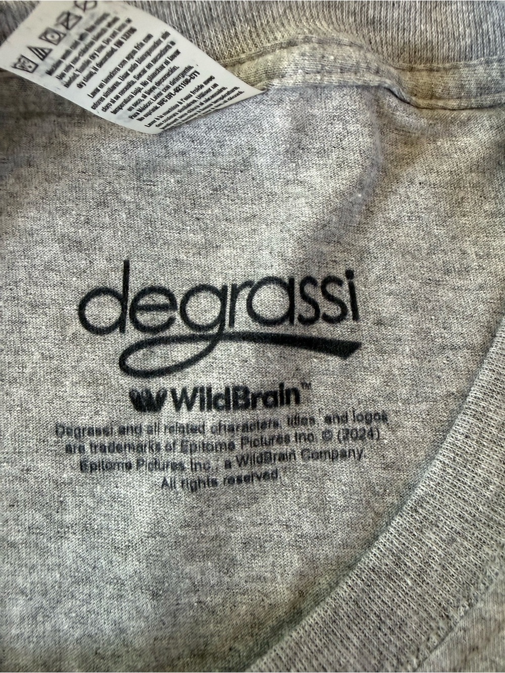 Degrassi Long Sleeve Gray T-Shirt - Picture 3 of 4
